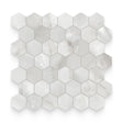 Riviera 2x2 Onyx Nuvolato Polished Hexagon Mosaic