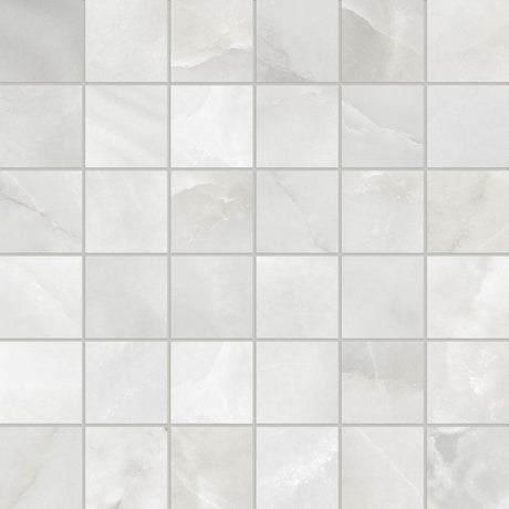 Riviera 2x2 Onyx Nuvolato Honed Square Mosaic