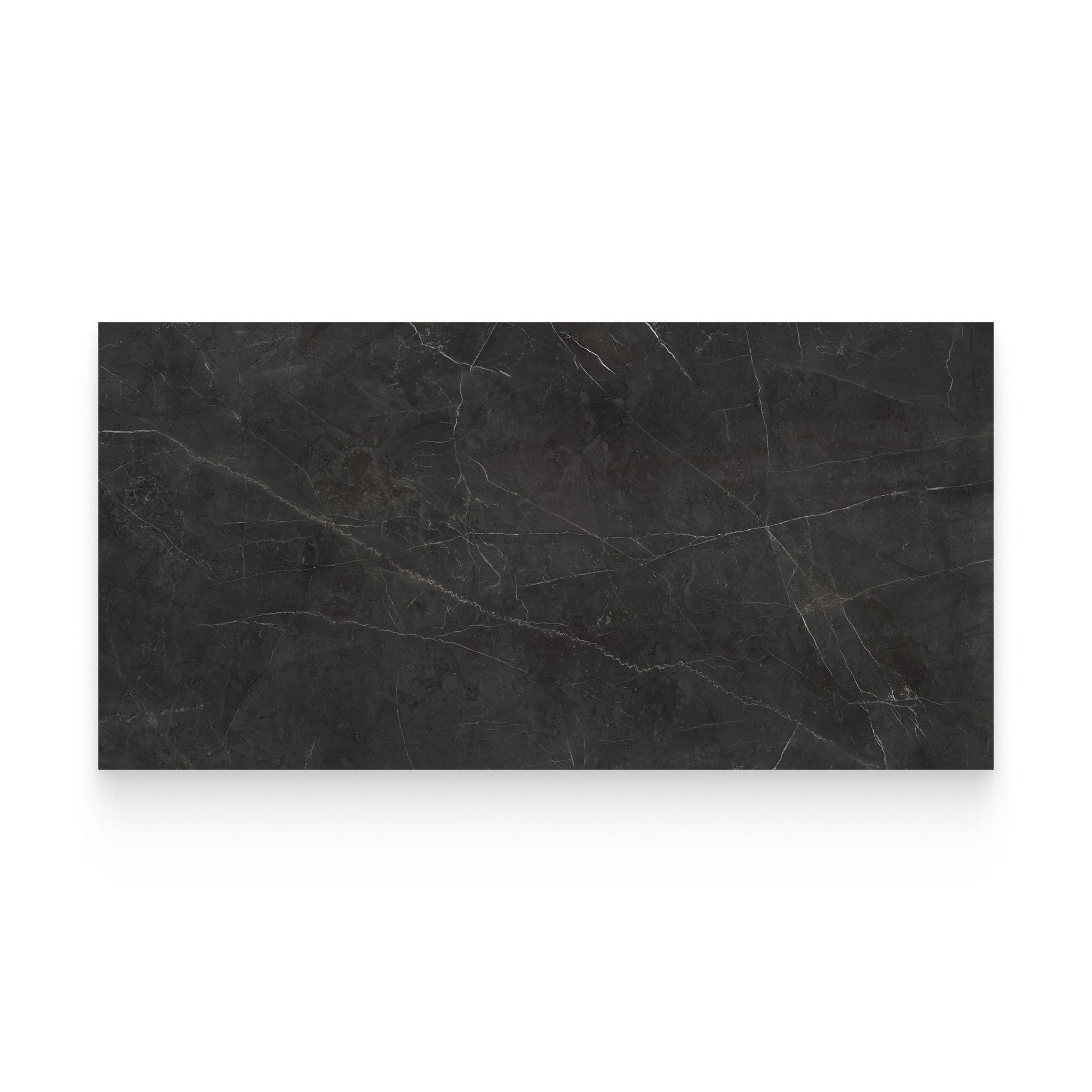 Riviera 24x48 Nero Venato Polished Rectangle Tile