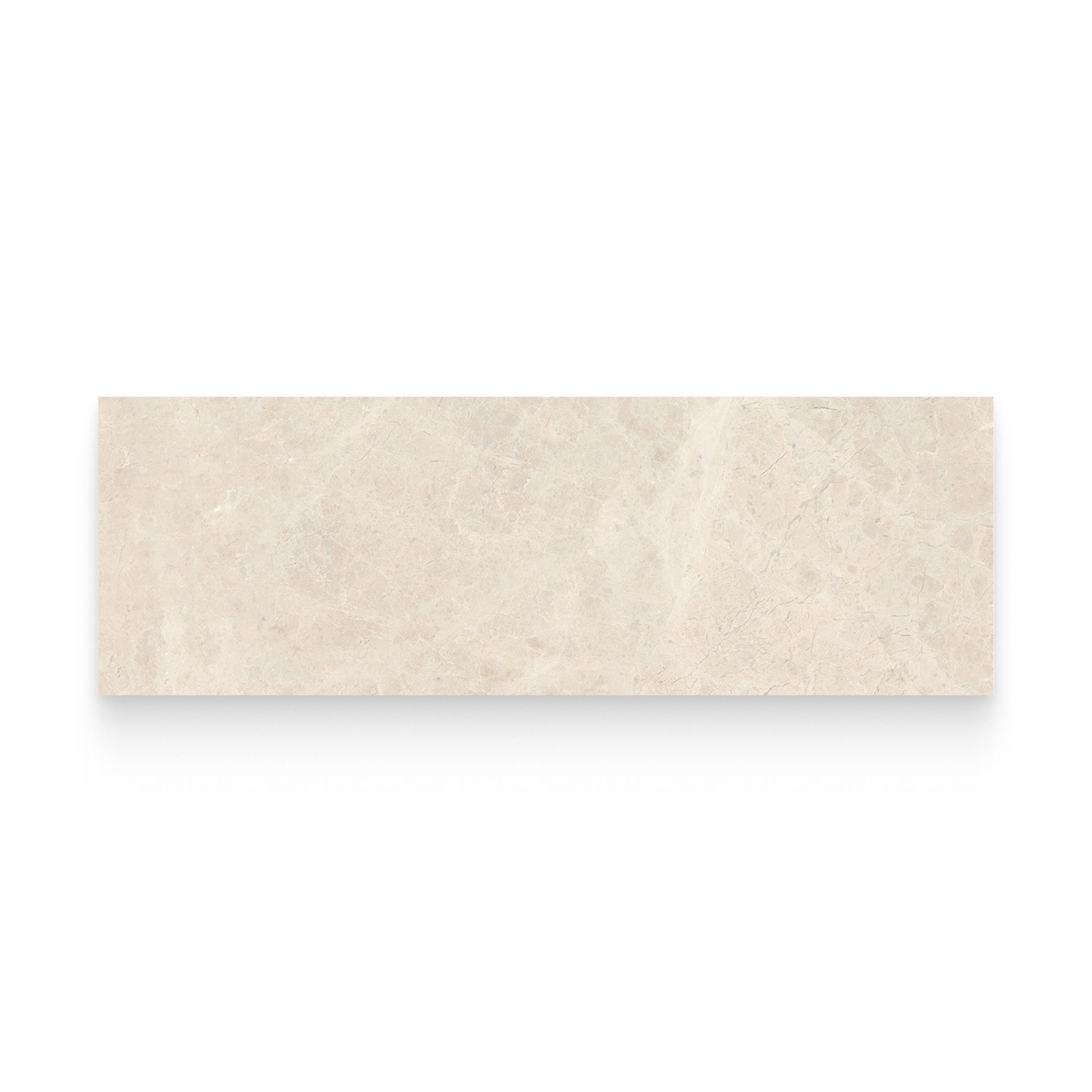Cosmopolitan 4x12 Allure Ivory Polished Rectangle Tile