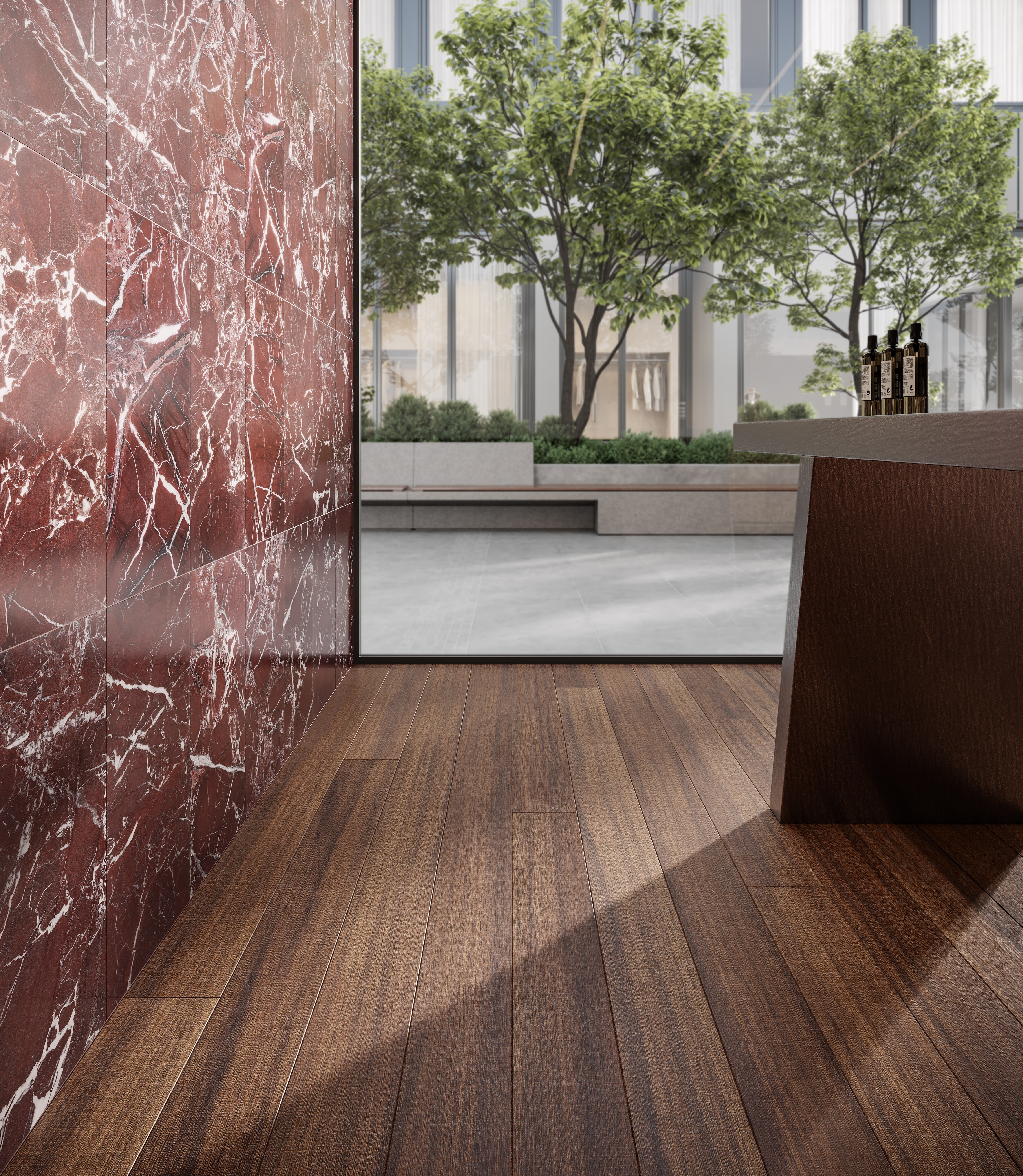12x24 Breccia Vino Polished Rectangle Tile – Stone Products Unlimited