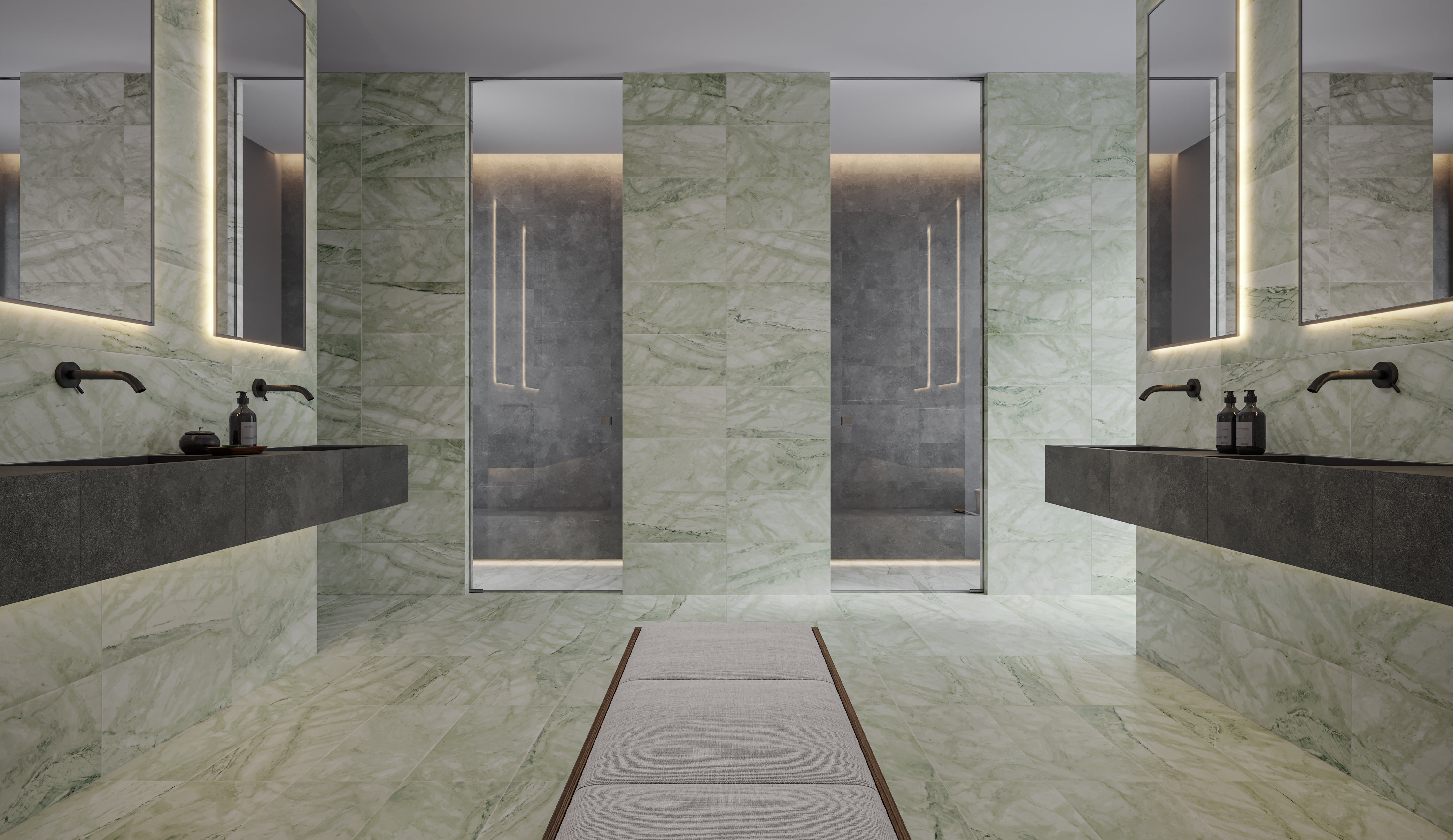 まっちゃ。 12x24 Verde Matcha Honed Rectangle Tile – Stone Products Unlimited