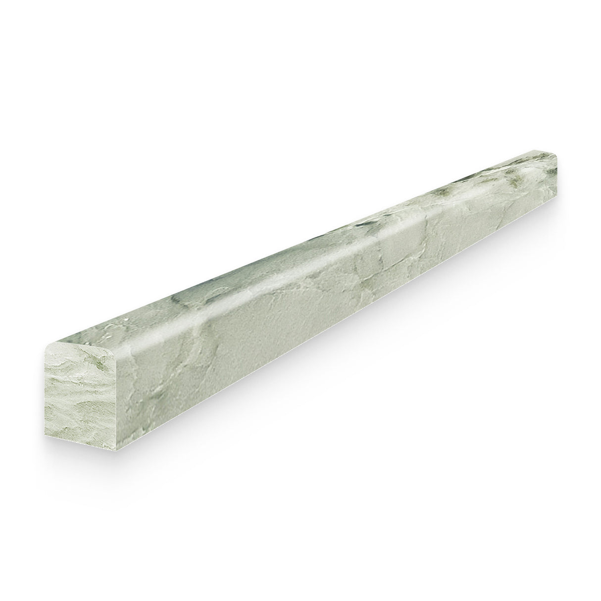 0.5x12 Verde Matcha Honed Pencil Trim