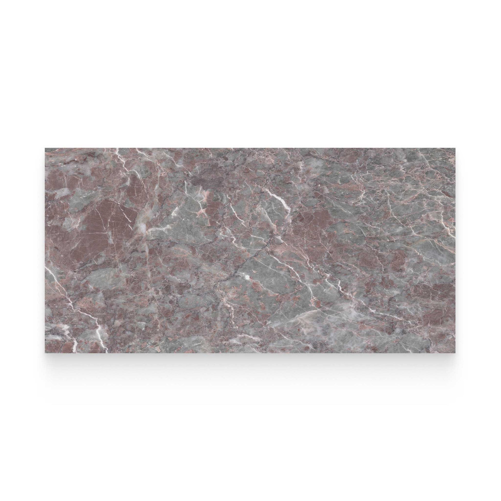 12x24 Burgundy Lilac Honed Rectangle Tile