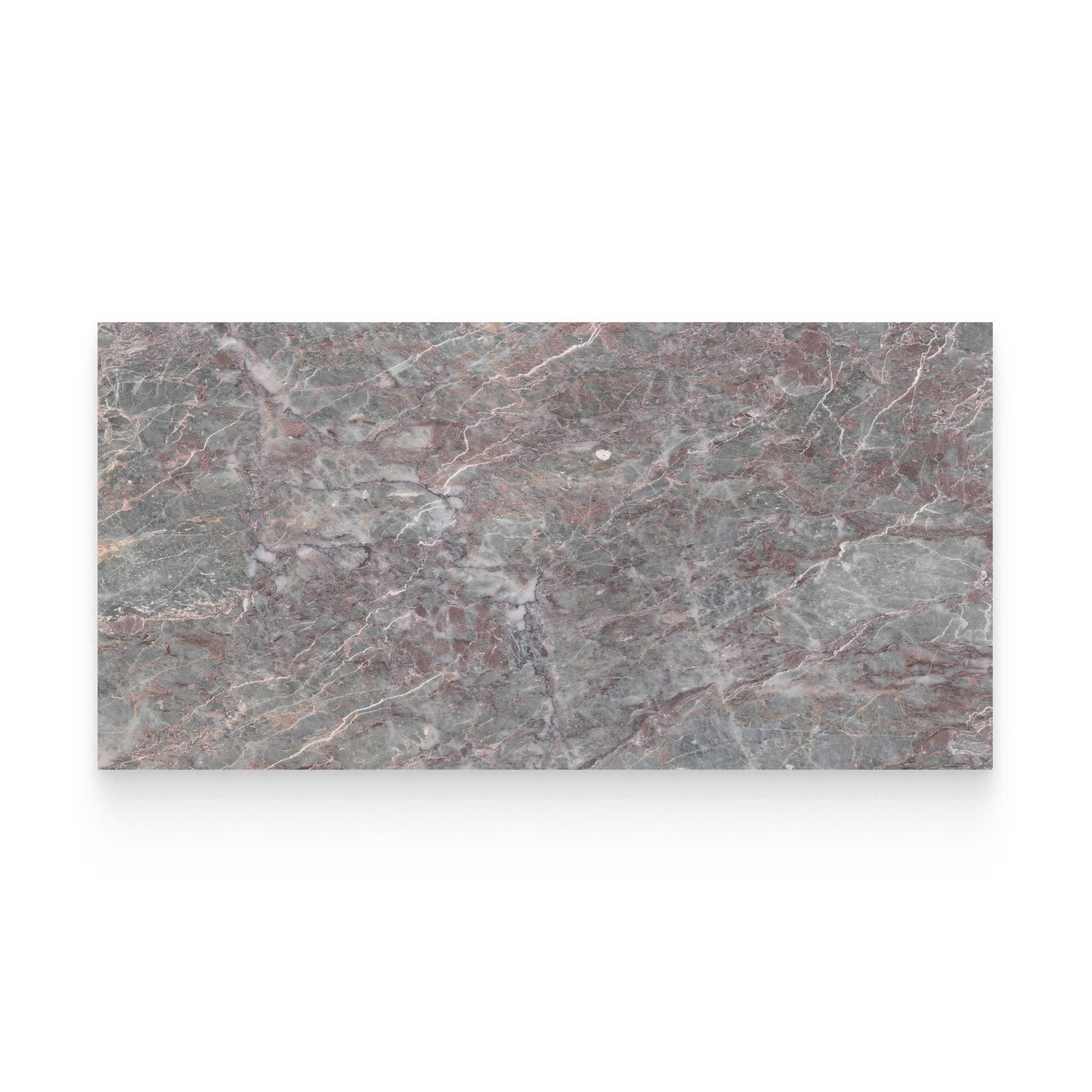 18x36 Burgundy Lilac Honed Rectangle Tile