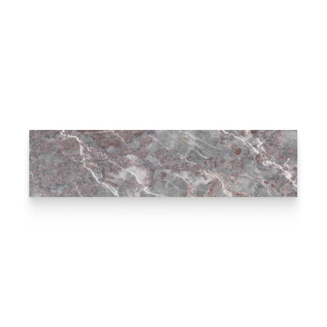 3x12 Burgundy Lilac Honed Rectangle Tile