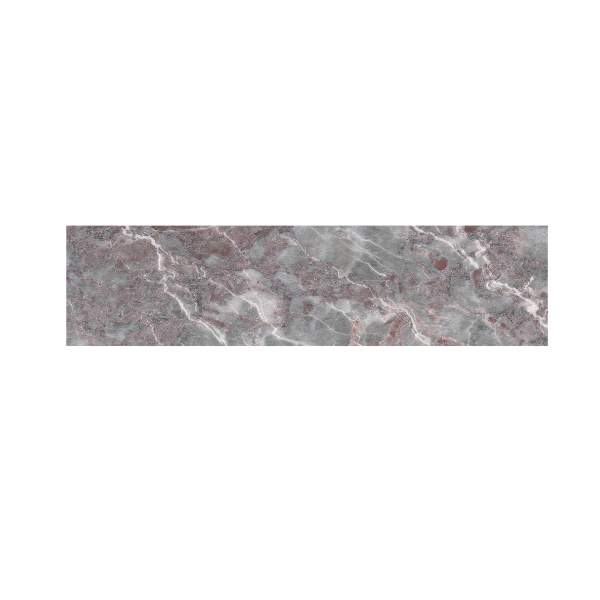 3x12 Burgundy Lilac Honed Rectangle Tile