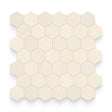 2x2 Caliza Capri Honed Hexagon Mosaic