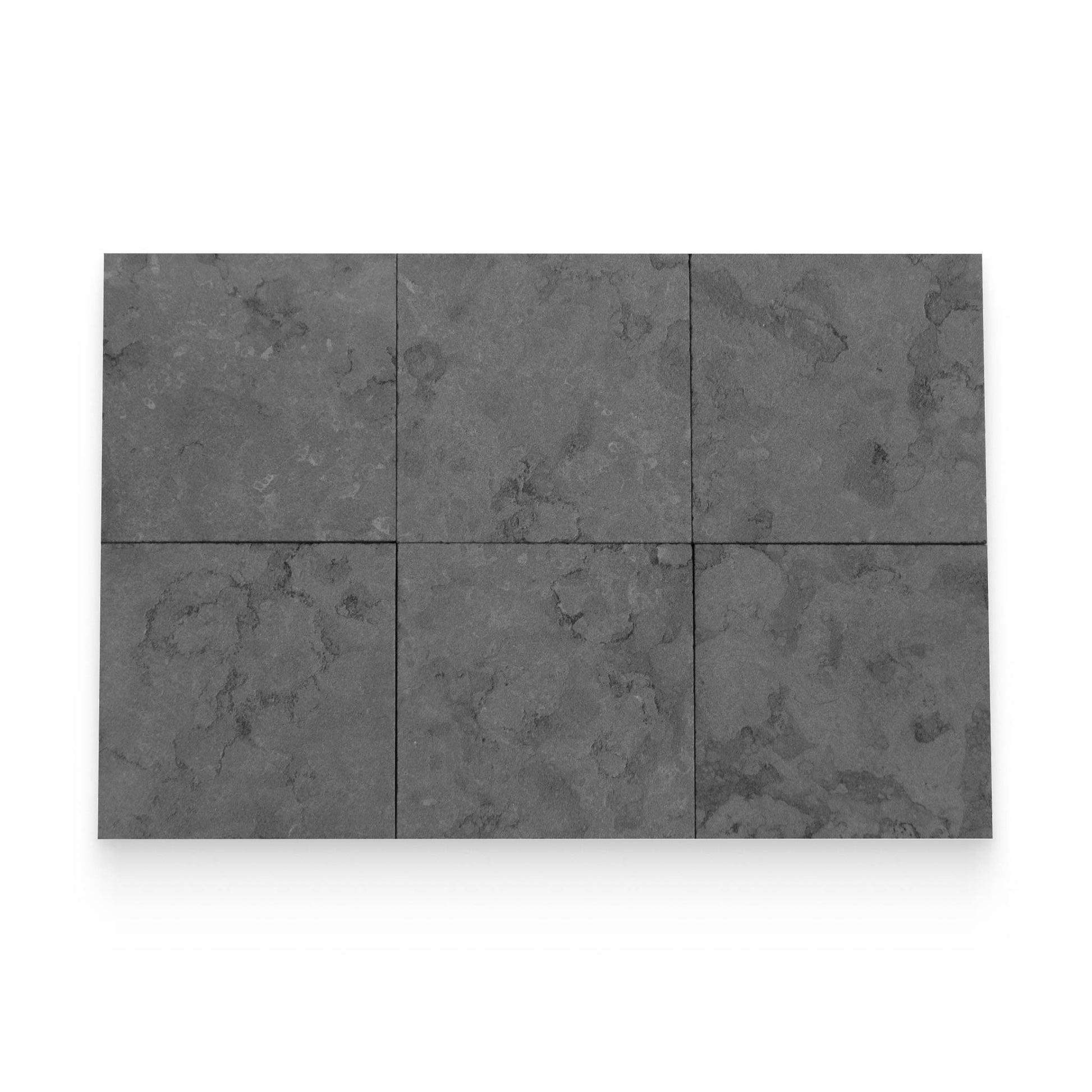 6x6 Layla Dark Textured Square Tile