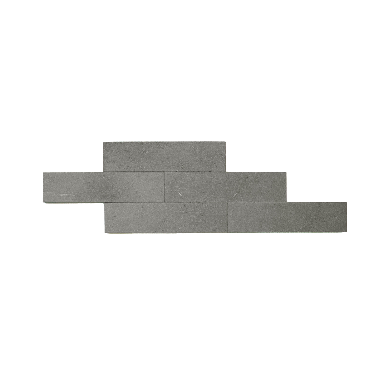 3x12 Arya Grey Textured Rectangle Tile