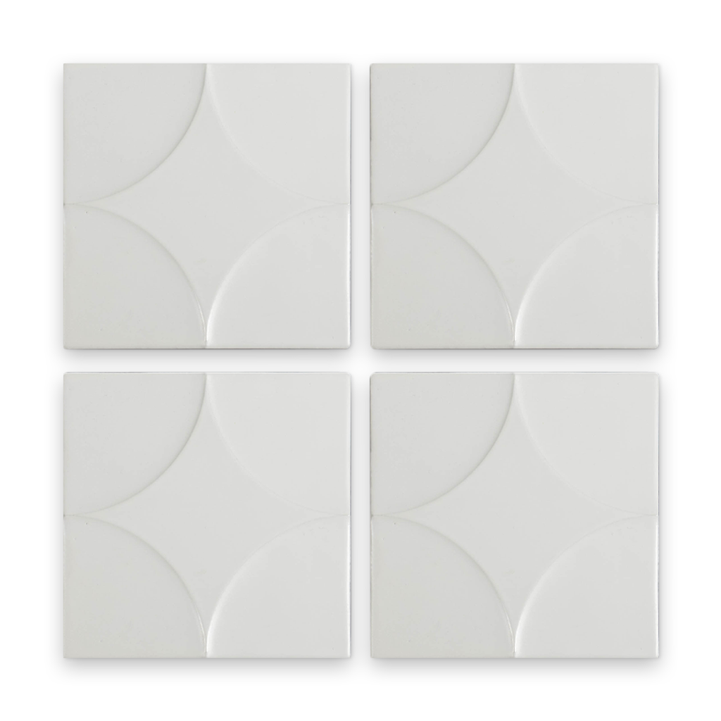 Akuza 6x6 Day Matte - Relief Square Tile