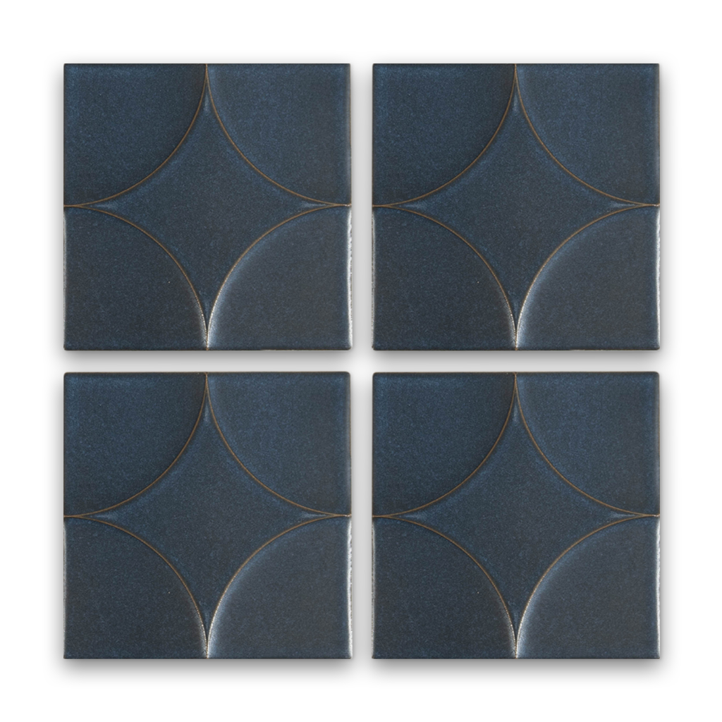 Akuza 6x6 Storm Matte - Relief Square Tile