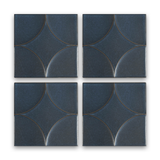Akuza 6x6 Storm Matte - Relief Square Tile - Sample