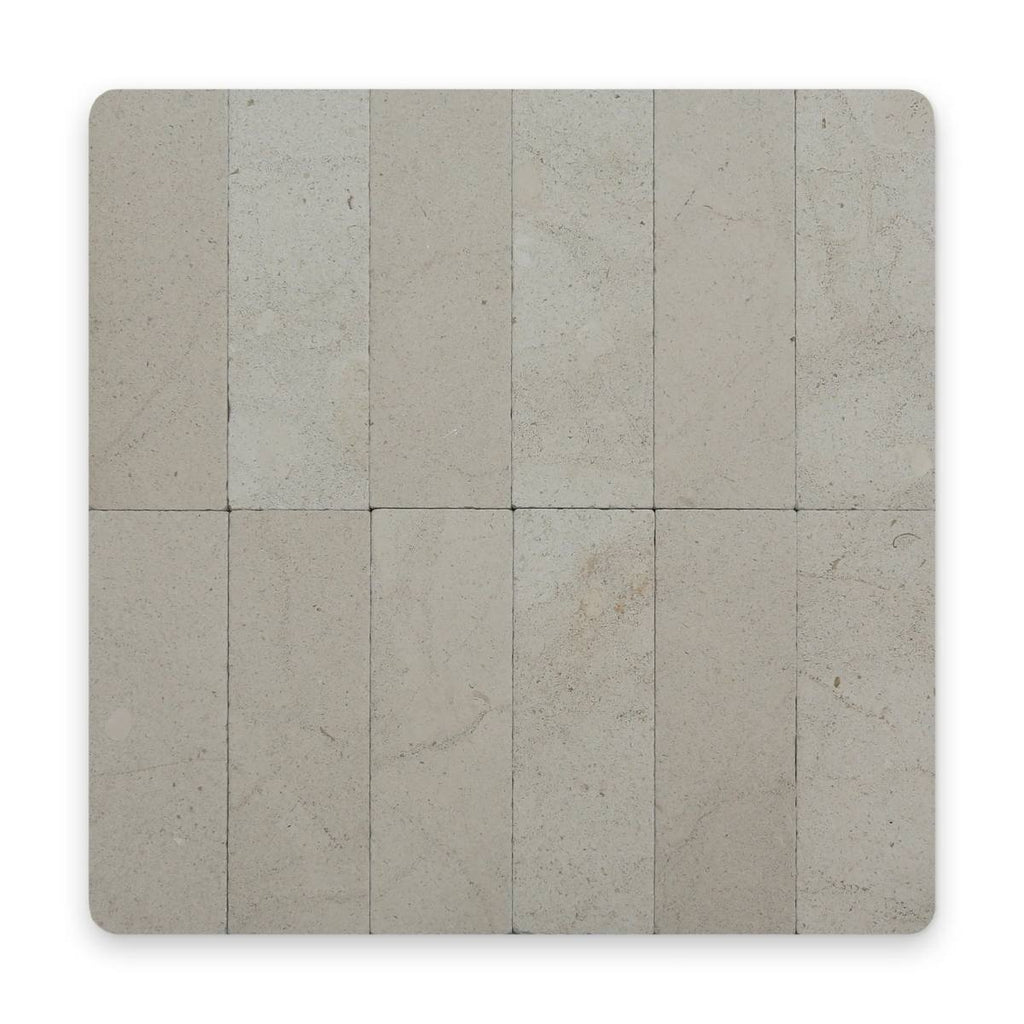 Avant Garde 4x12 Porto Beige Modern Tumbled Rectangle Tile