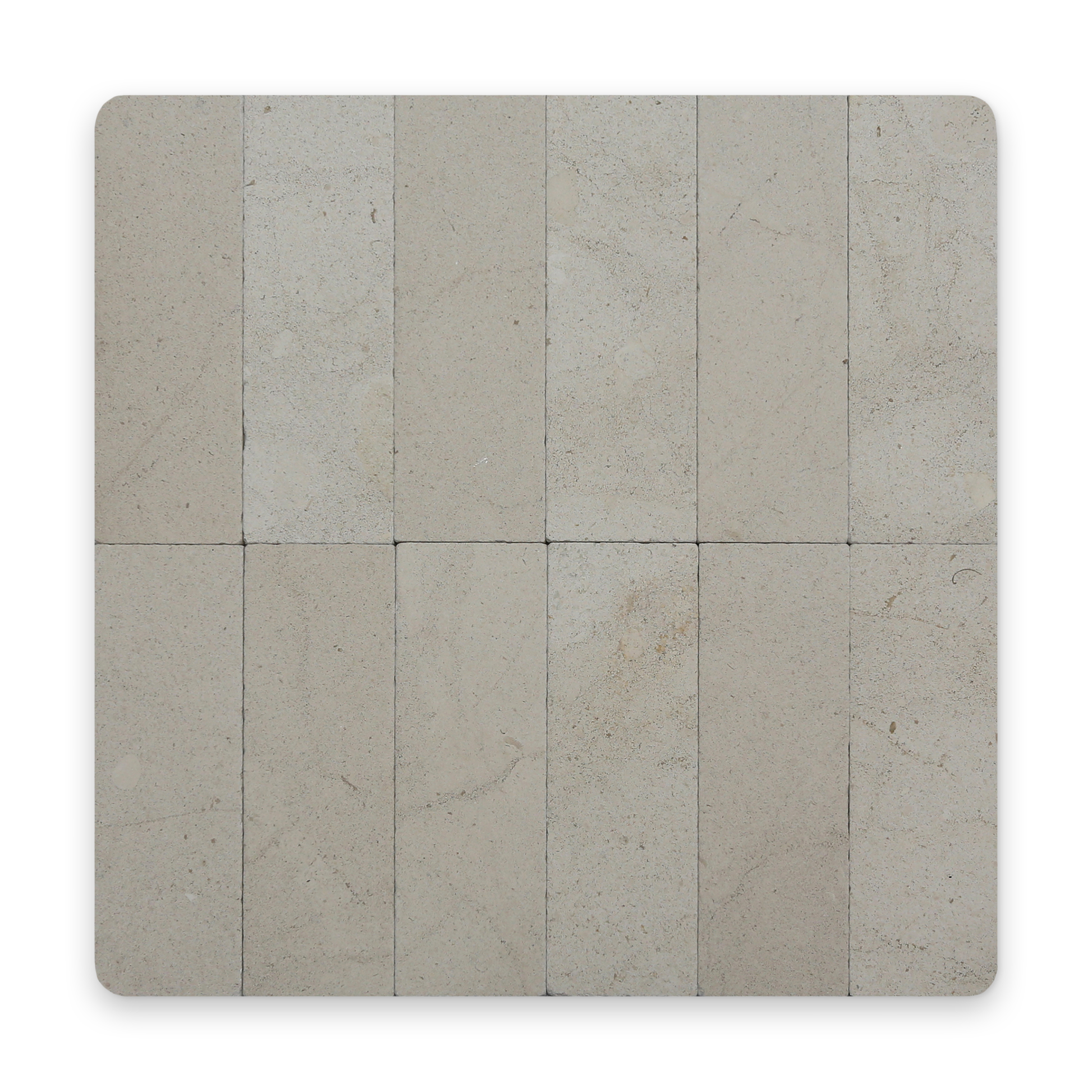 Avant Garde 4x12 Porto Beige Modern Tumbled Rectangle Tile