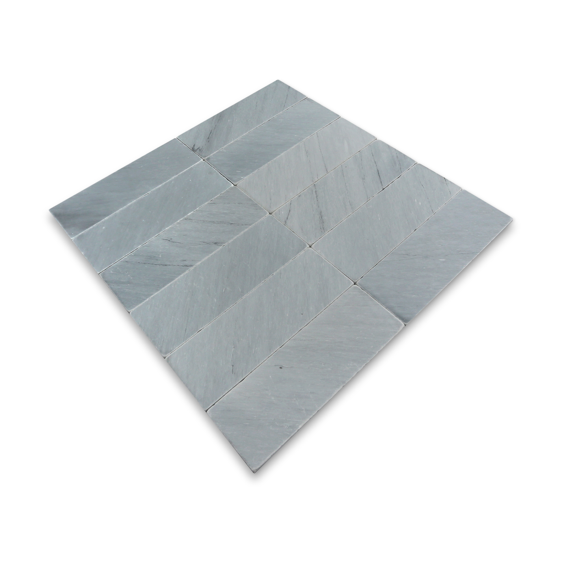 Avant Garde 4x12 Bardiglio Imperial Modern Tumbled Rectangle Tile