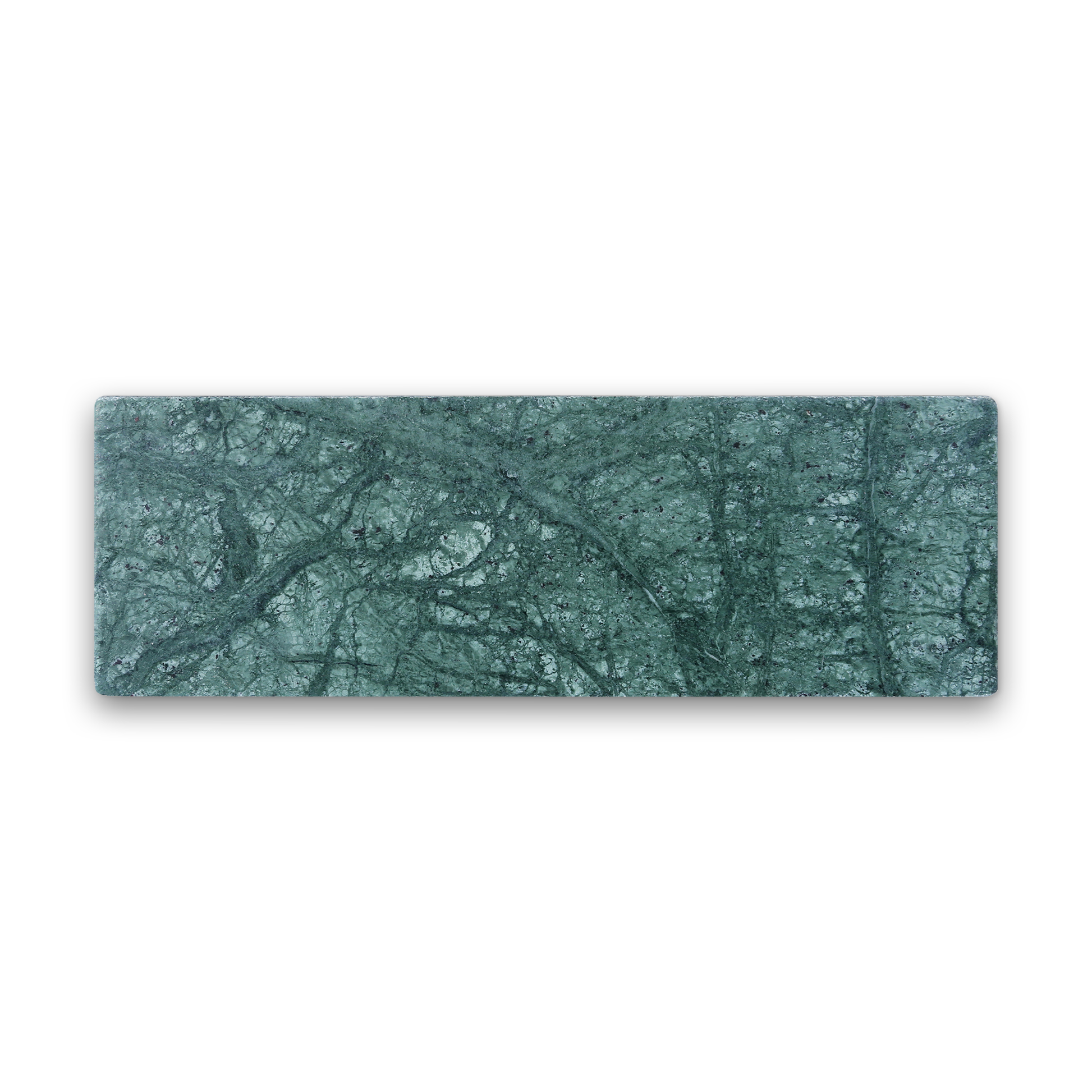 Avant Garde 4x12 Verde Reale Modern Tumbled Rectangle Tile