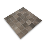 Avant Garde 4x4 Espresso Modern Tumbled Square Tile - Sample