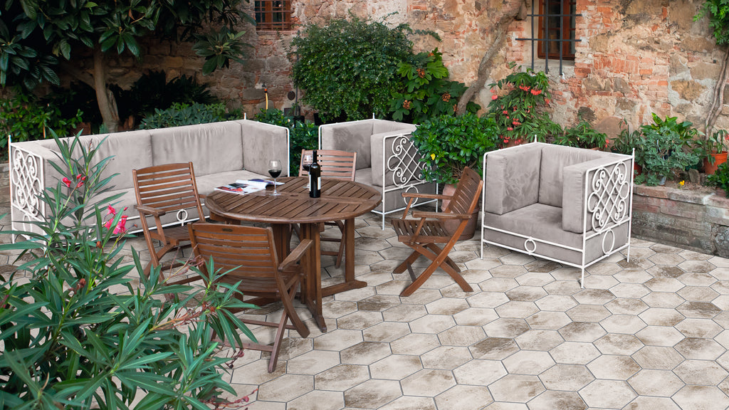 Malaga 11x13 Downtown Matte Hexagon Tile