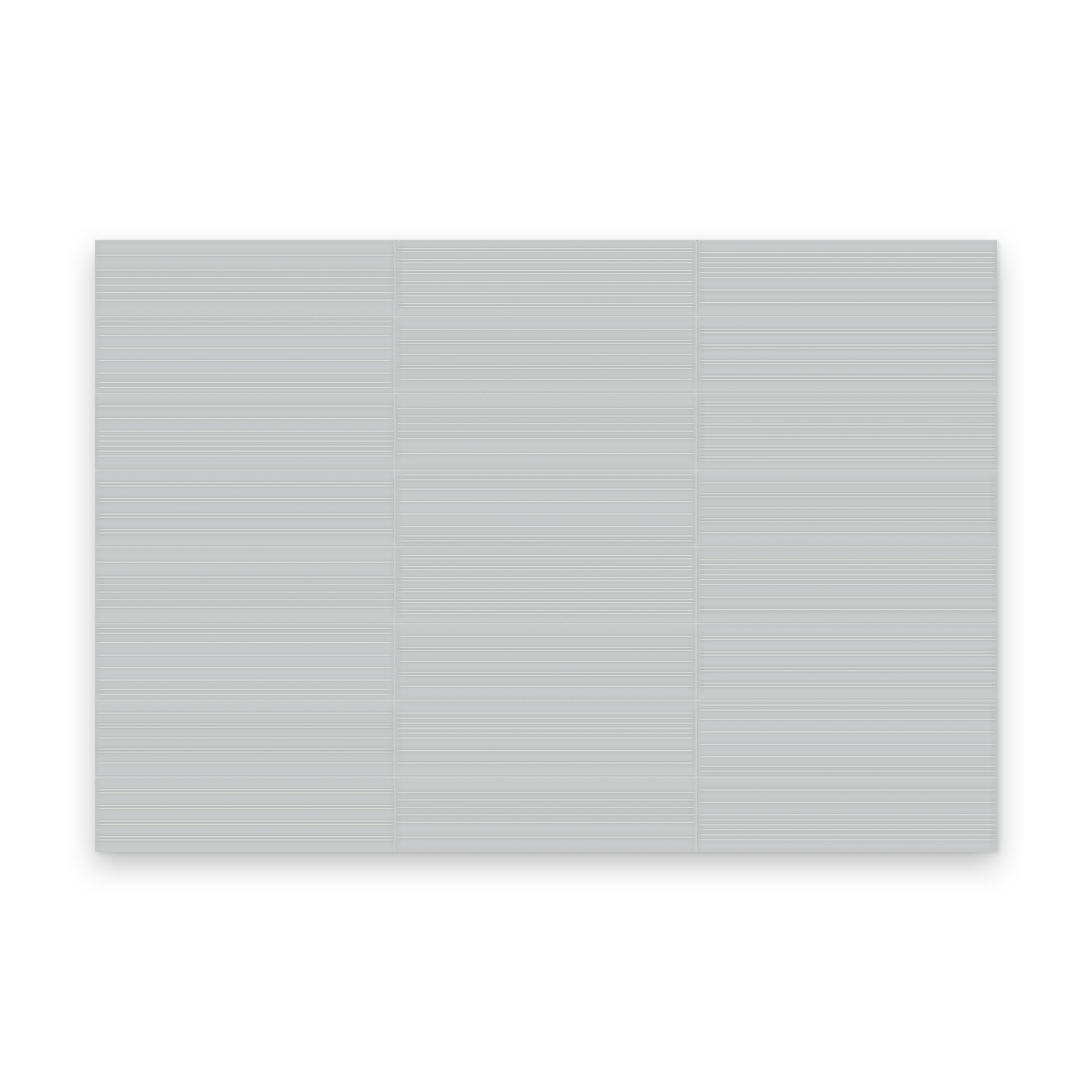 Watercolors 3x12 Silver Glossy - Divide Rectangle Tile