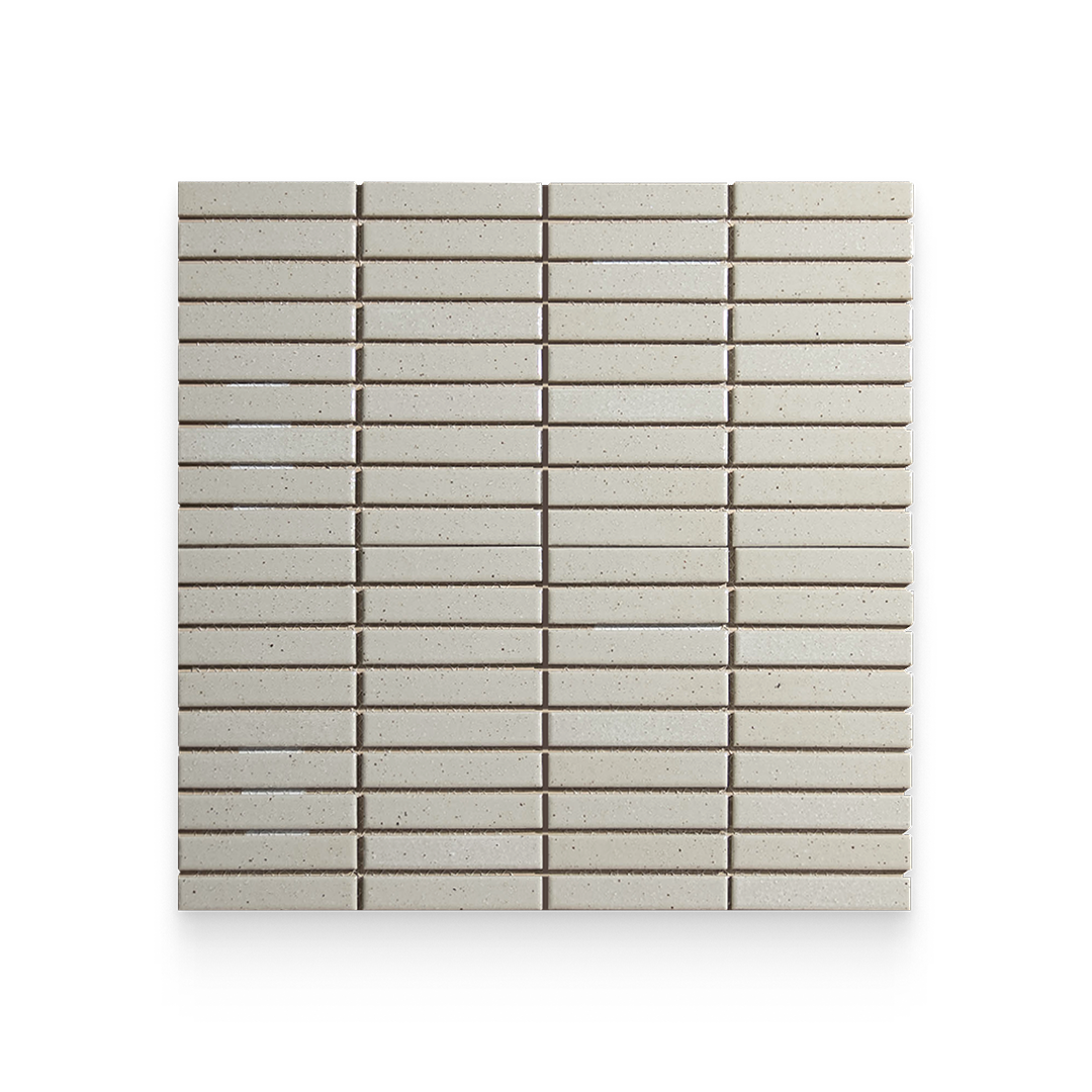 Suna 1.1x5.71 Olympus White Matte Stacked Mosaic