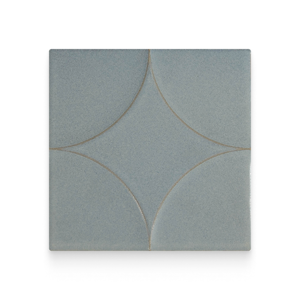 6x6 Sky Matte - Relief Square Tile – Stone Products Unlimited