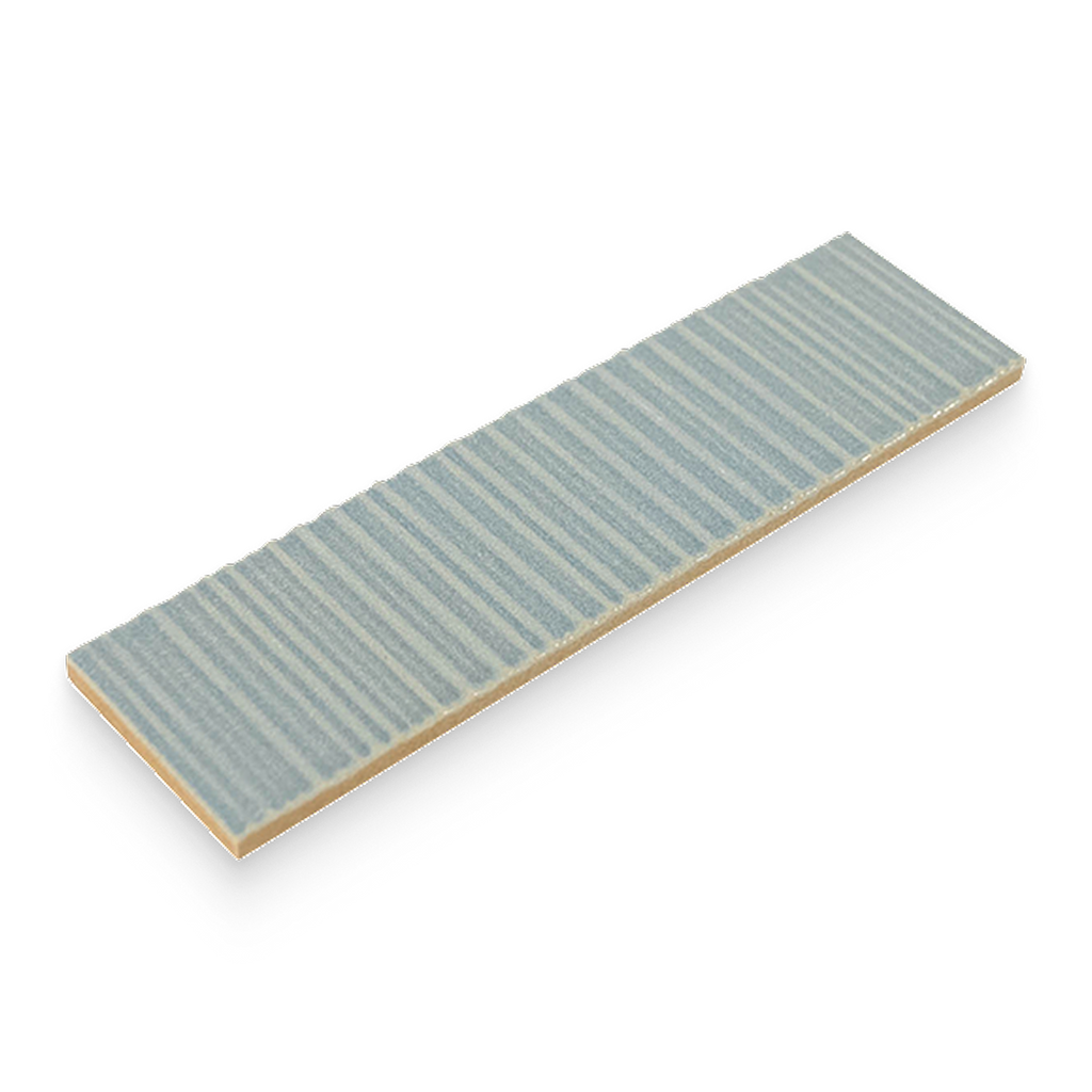 2.5x9 Sky Ribbed Rectangle Tile