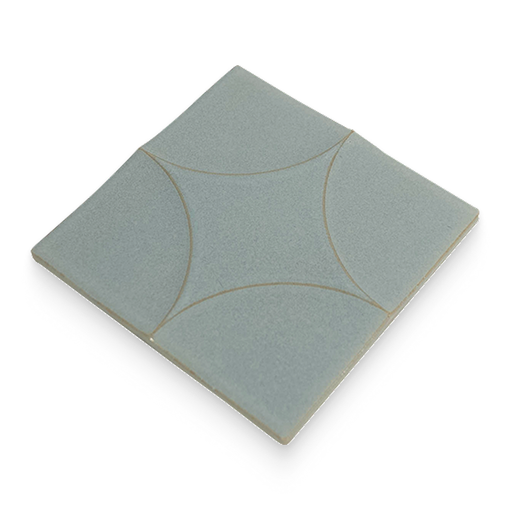 6x6 Sky Matte - Relief Square Tile