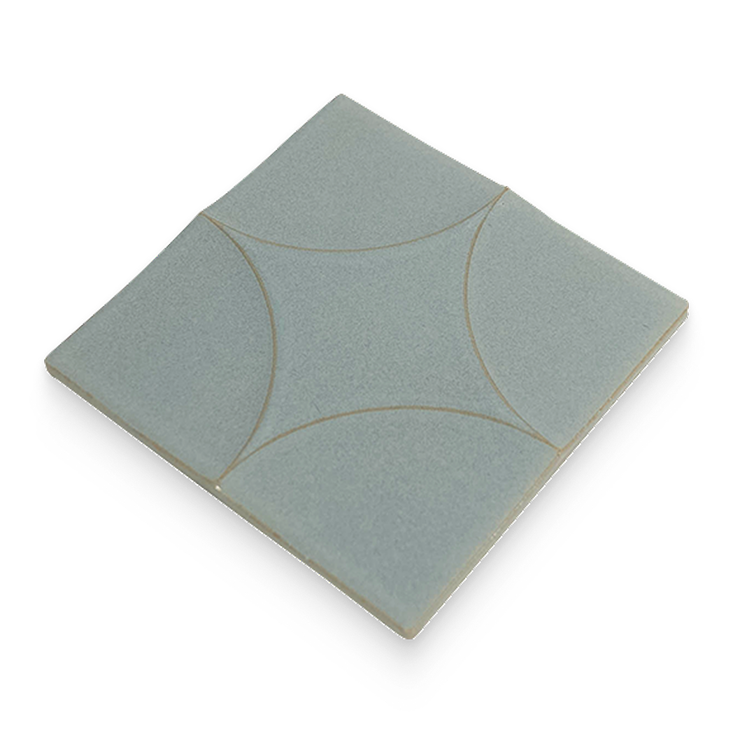 6x6 Sky Matte - Relief Square Tile