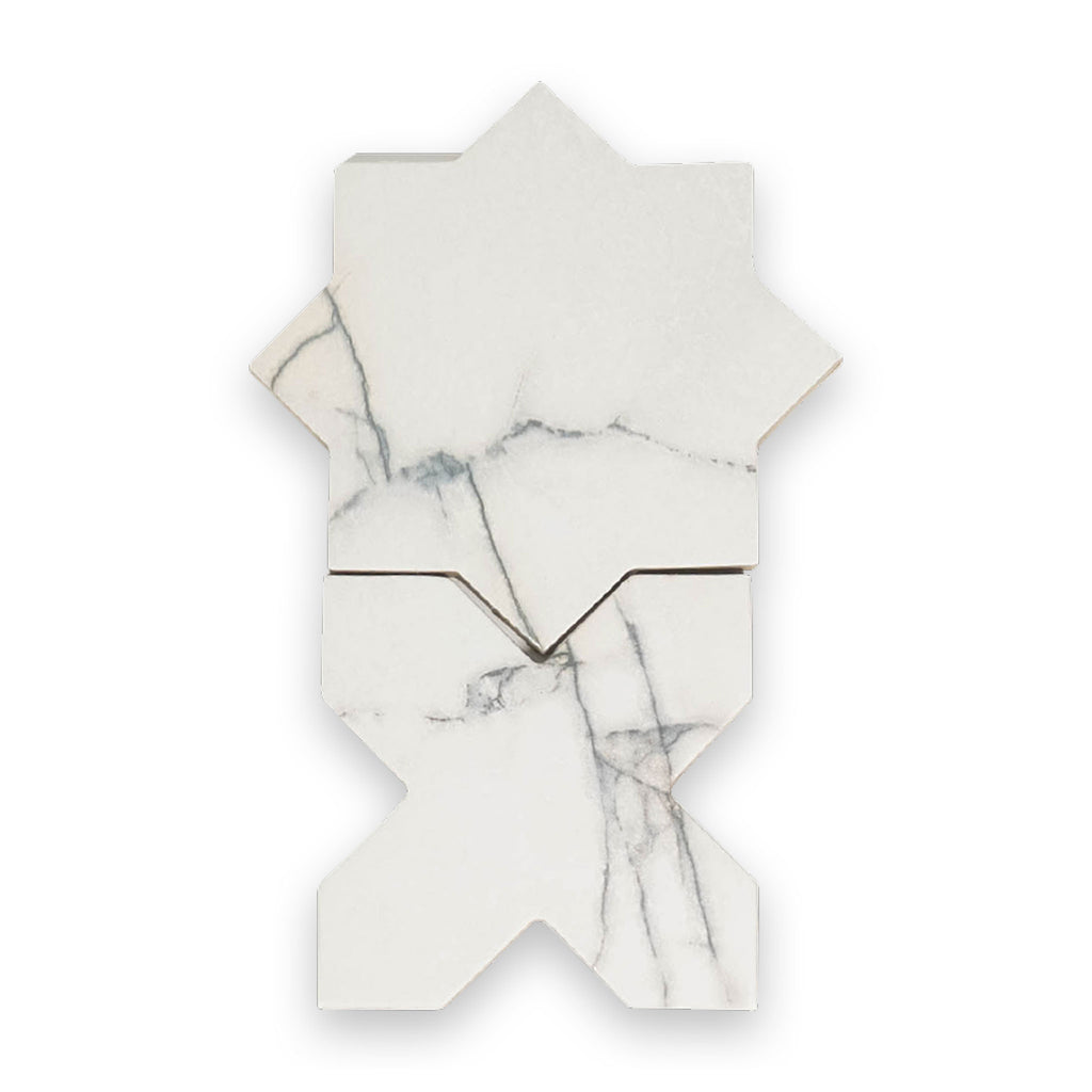 Star and Cross 6x6 Day Matte Cross Tile
