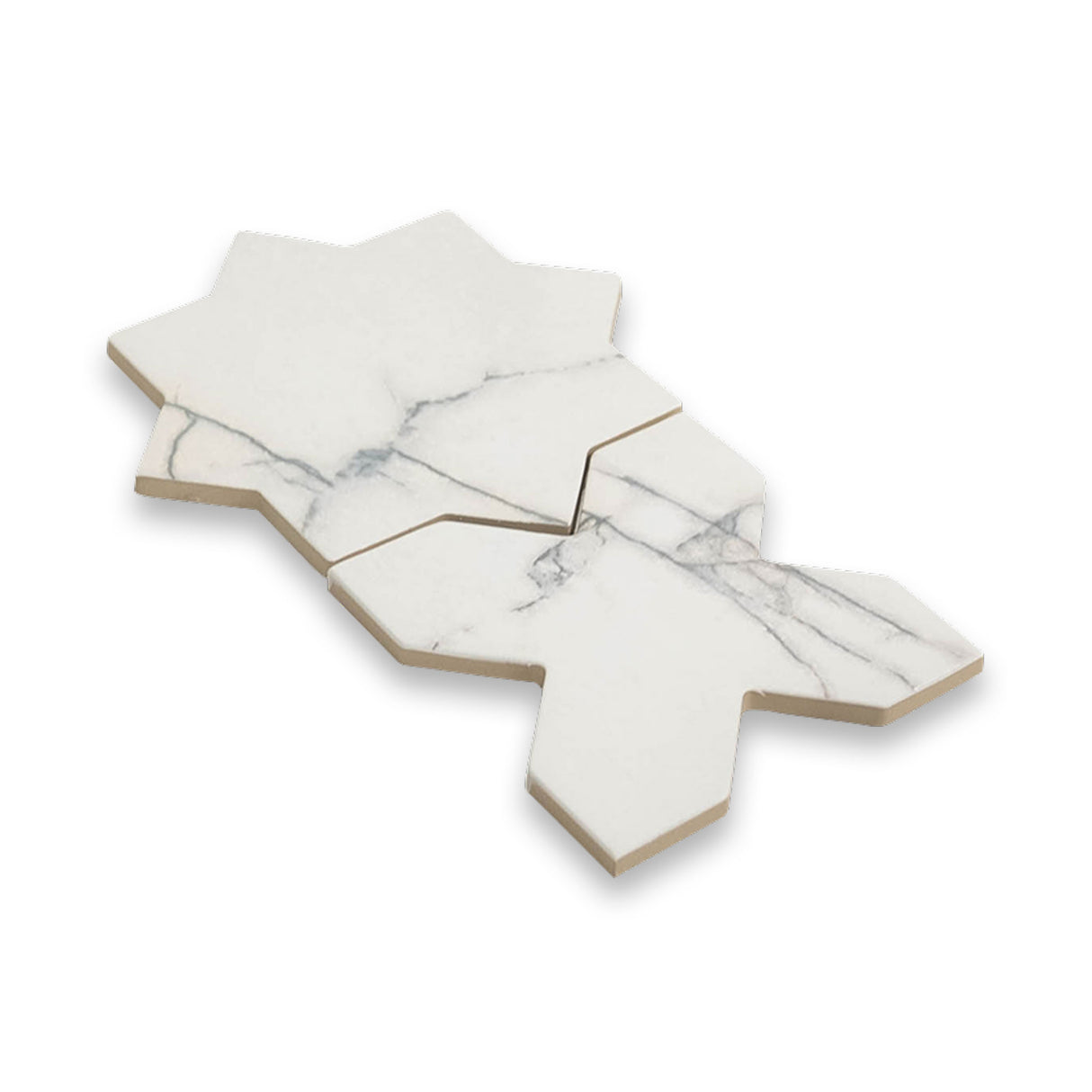 Star and Cross 6x6 Day Matte Cross Tile
