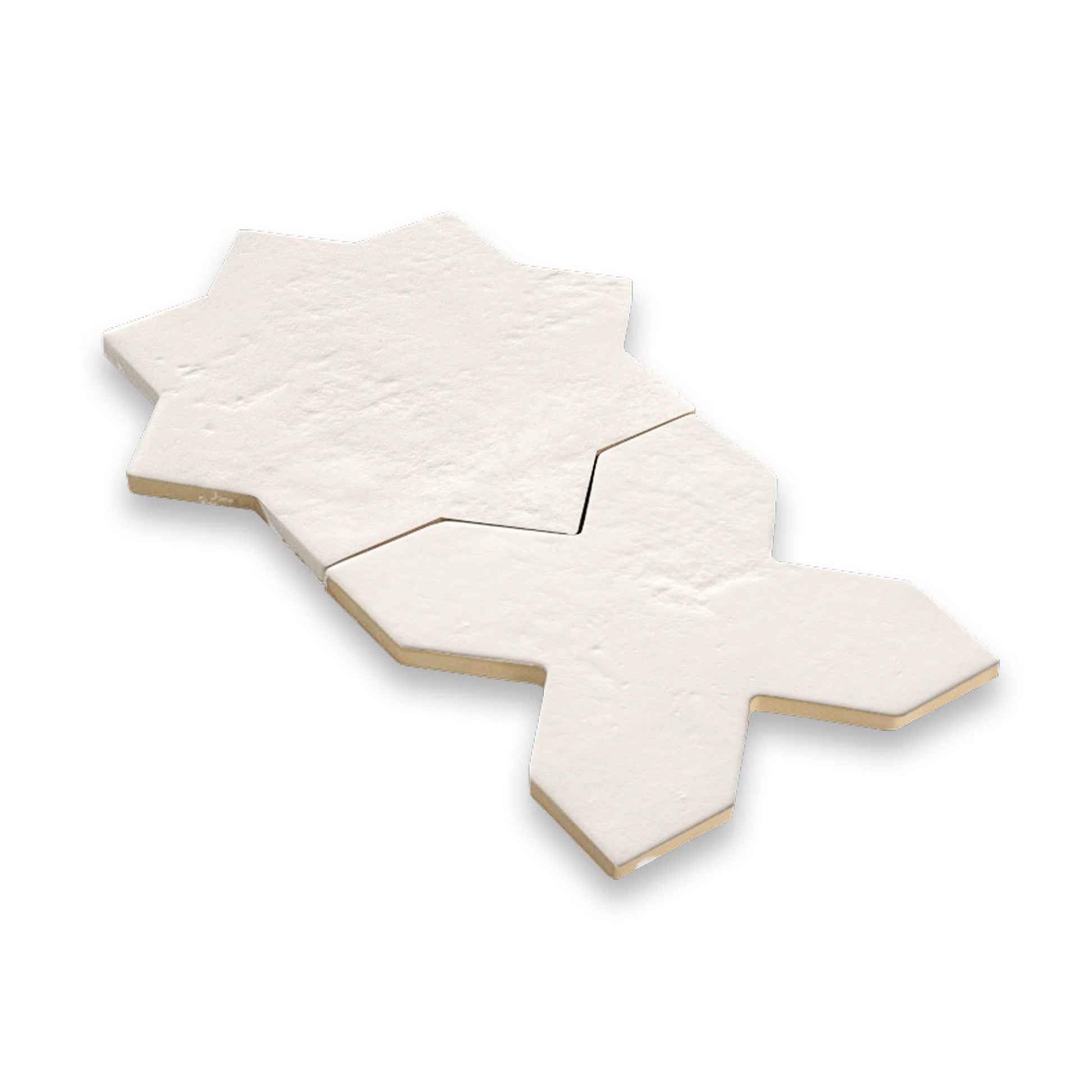 Star and Cross 6x6 Glacier Matte Star Tile