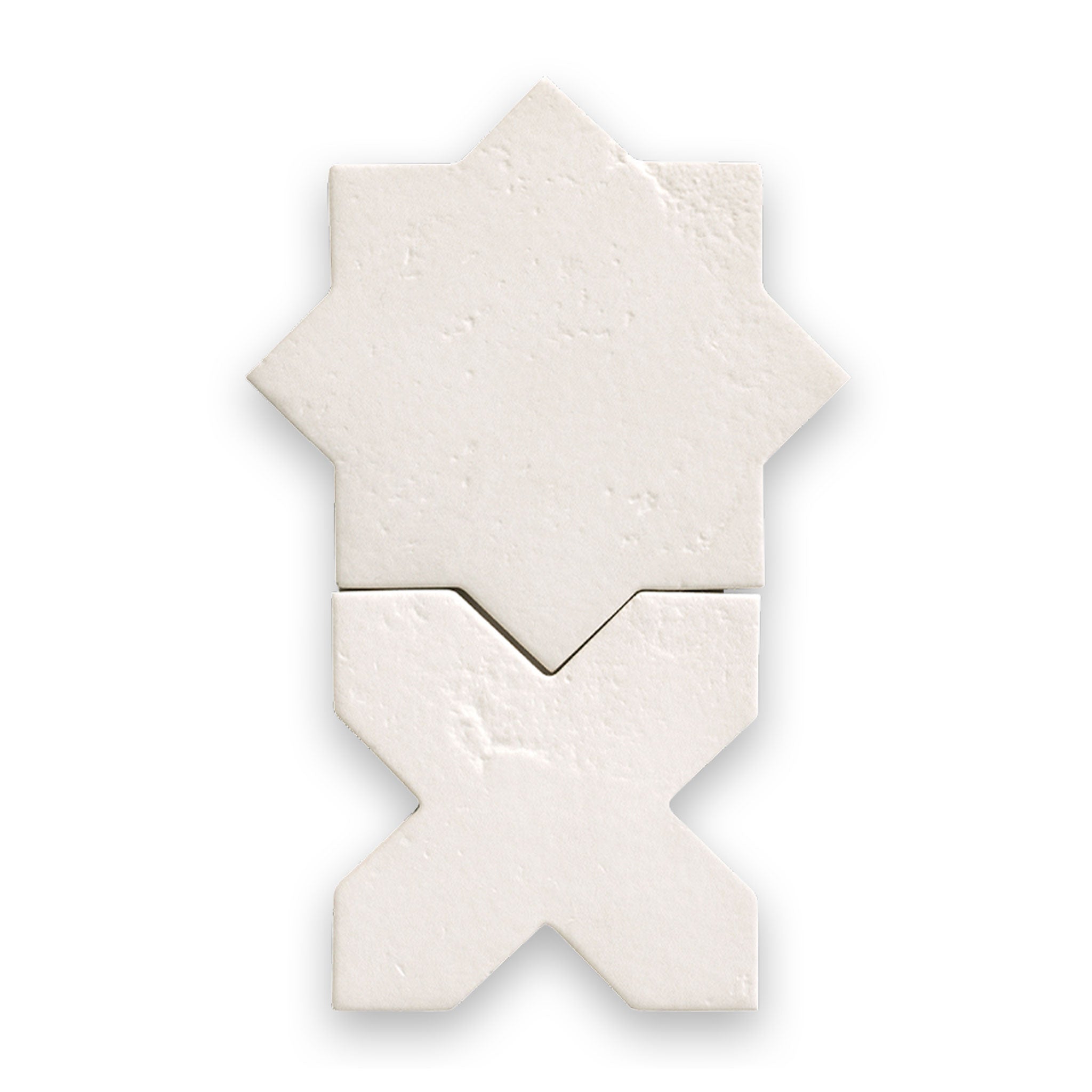 Star and Cross 6x6 Glacier Matte Star Tile – Stone Products Unlimited