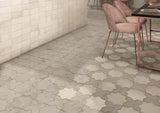 Star and Cross 6x6 Dove Matte Star Tile