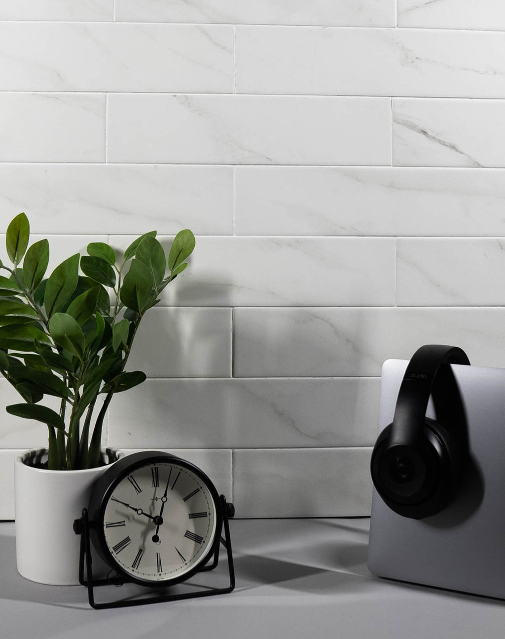 Bistro 3x12 Statuary White Matte Rectangle Tile