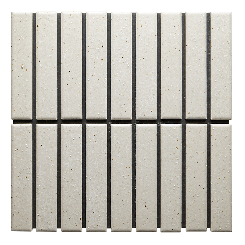 Suna 1.1x5.71 Olympus White Glossy Stacked Mosaic