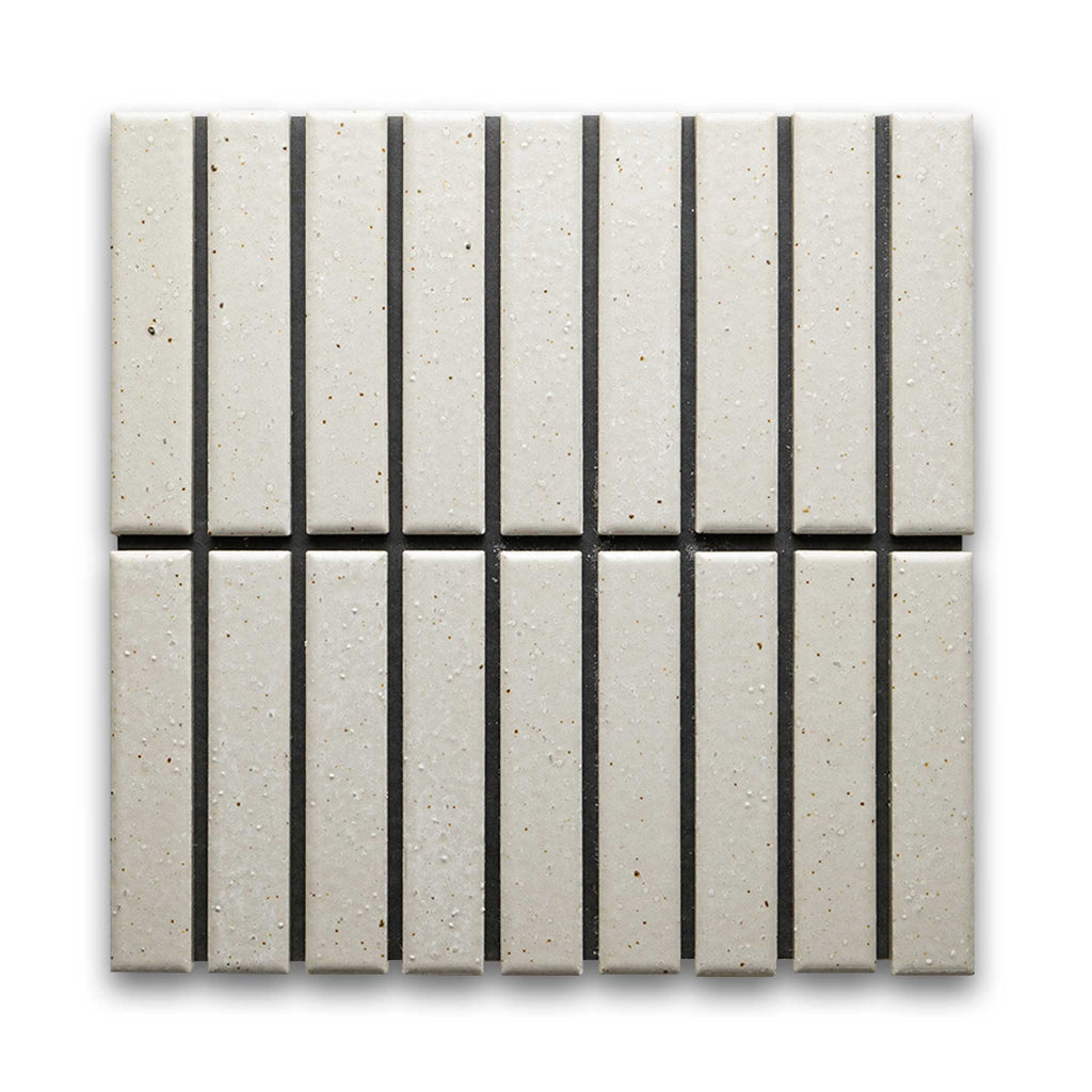 Suna 1.1x5.71 Olympus White Glossy Stacked Mosaic