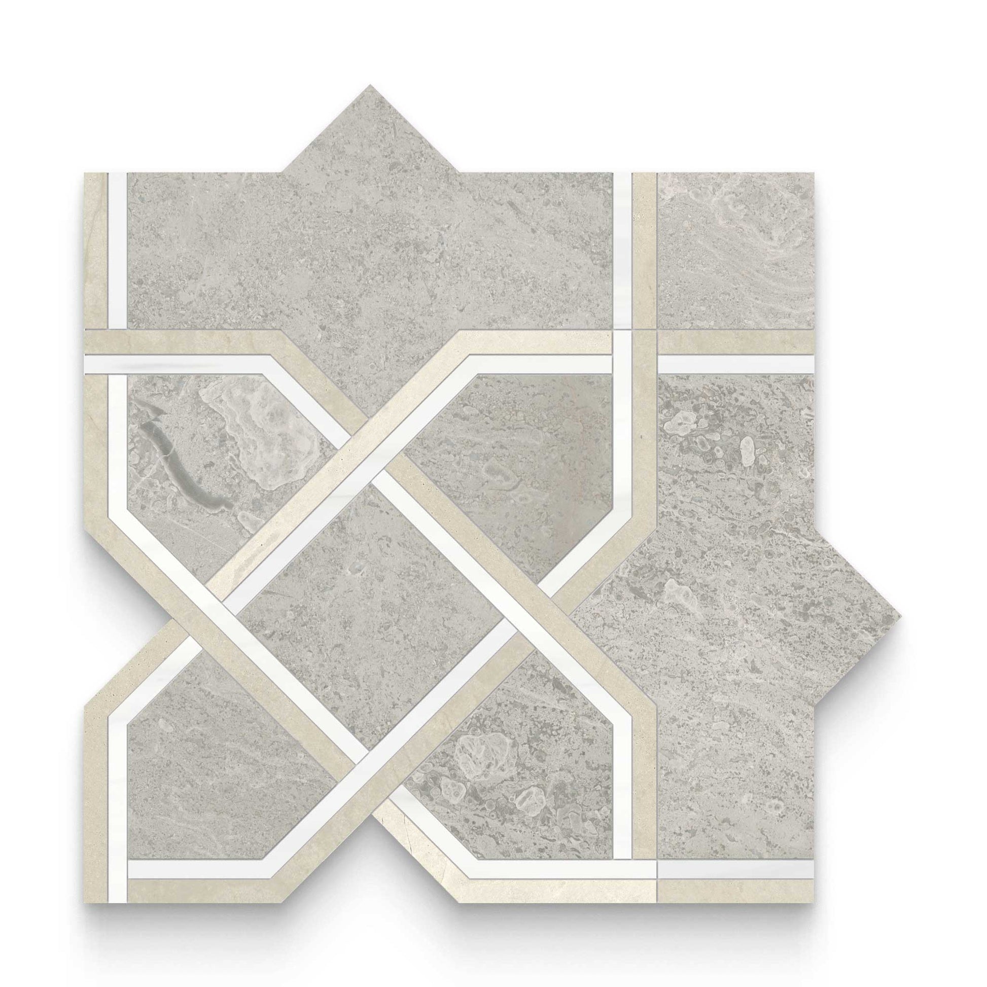 Tapestry Clay Honed Mosaic