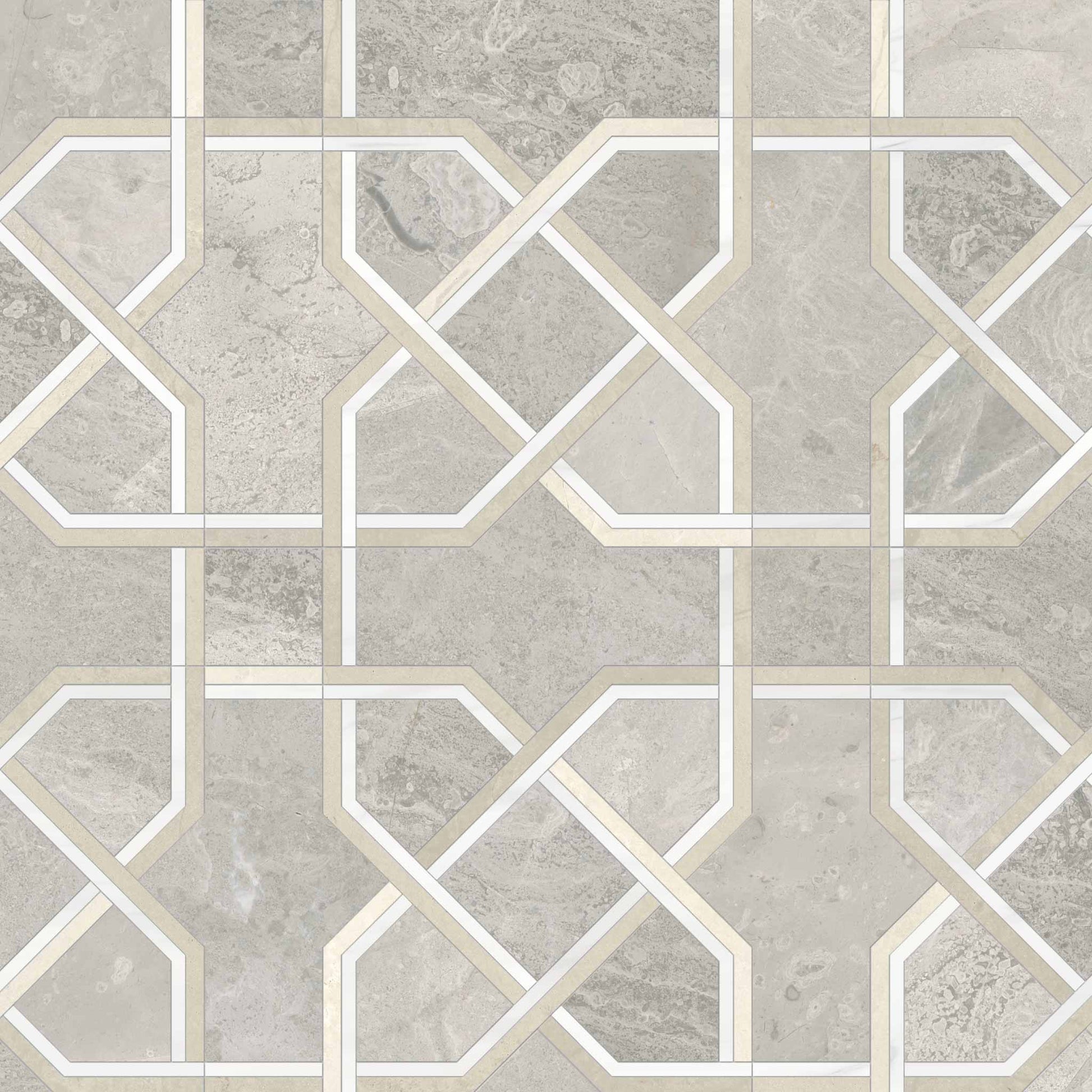 Tapestry Clay Honed Mosaic