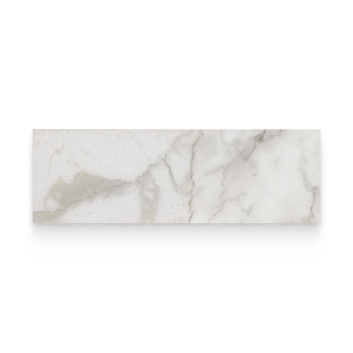 4x12 Calacatta Gold Polished Rectangle Tile