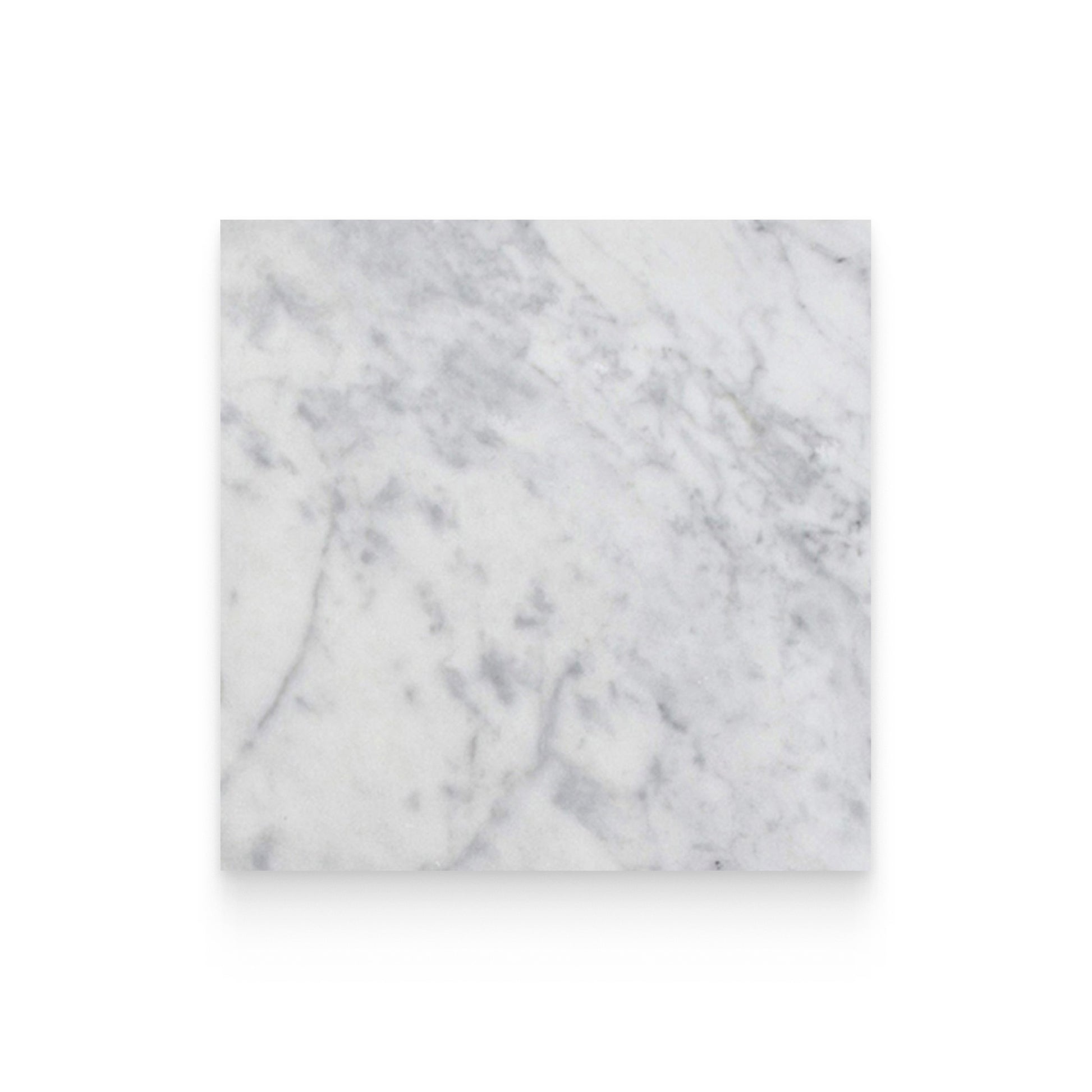 12x12 Carrara White Honed Square Tile