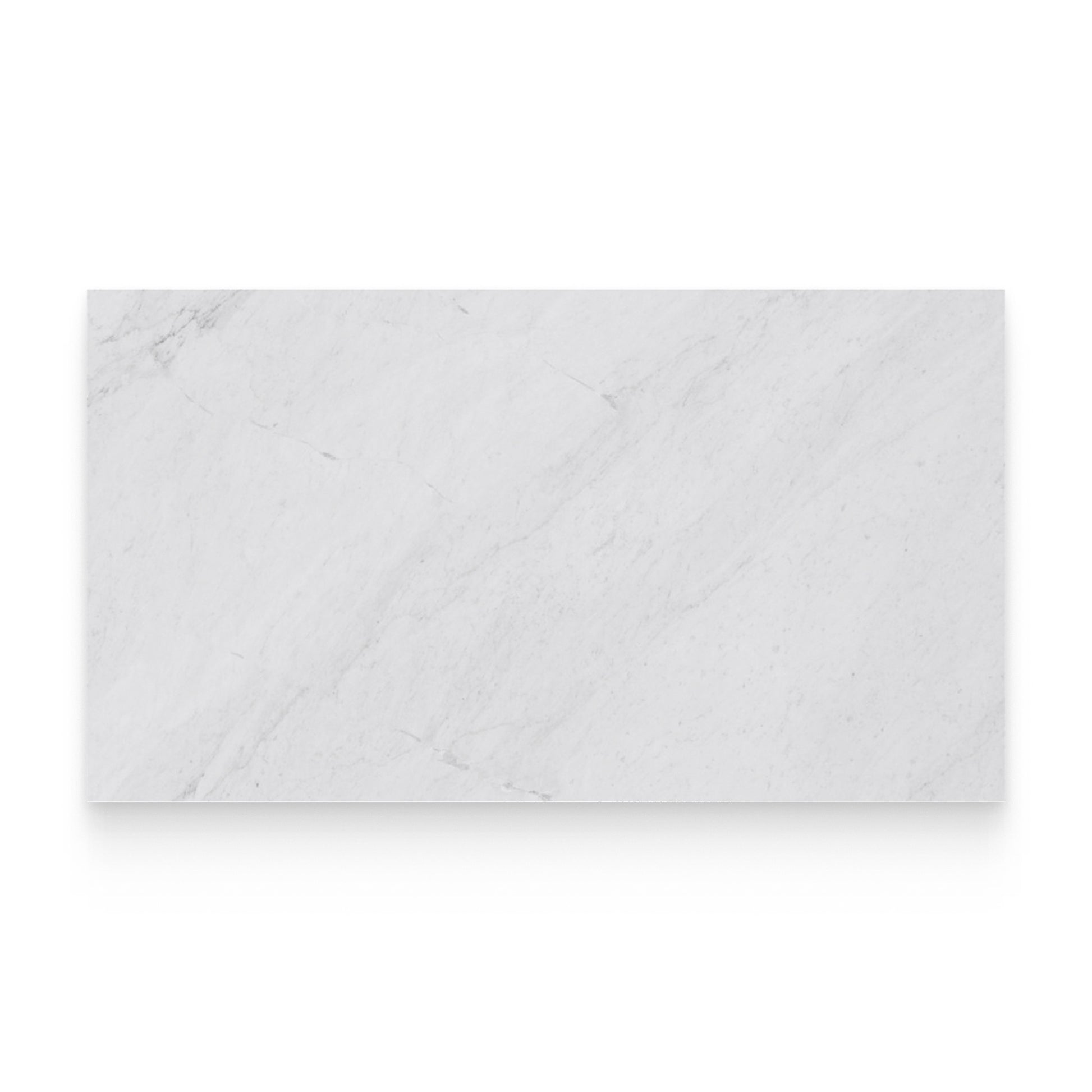 18x36 Carrara White Honed Rectangle Tile