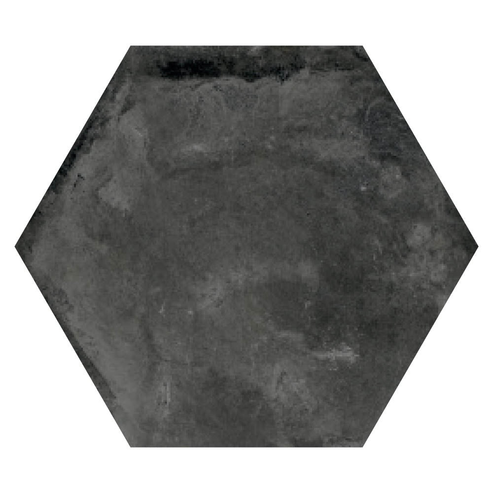 Studio 11.5x10 Charcoal Matte Hexagon Tile