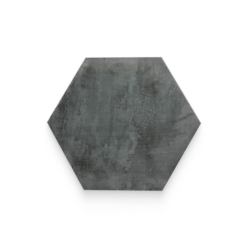 Studio 11.5x10 Charcoal Matte Hexagon Tile
