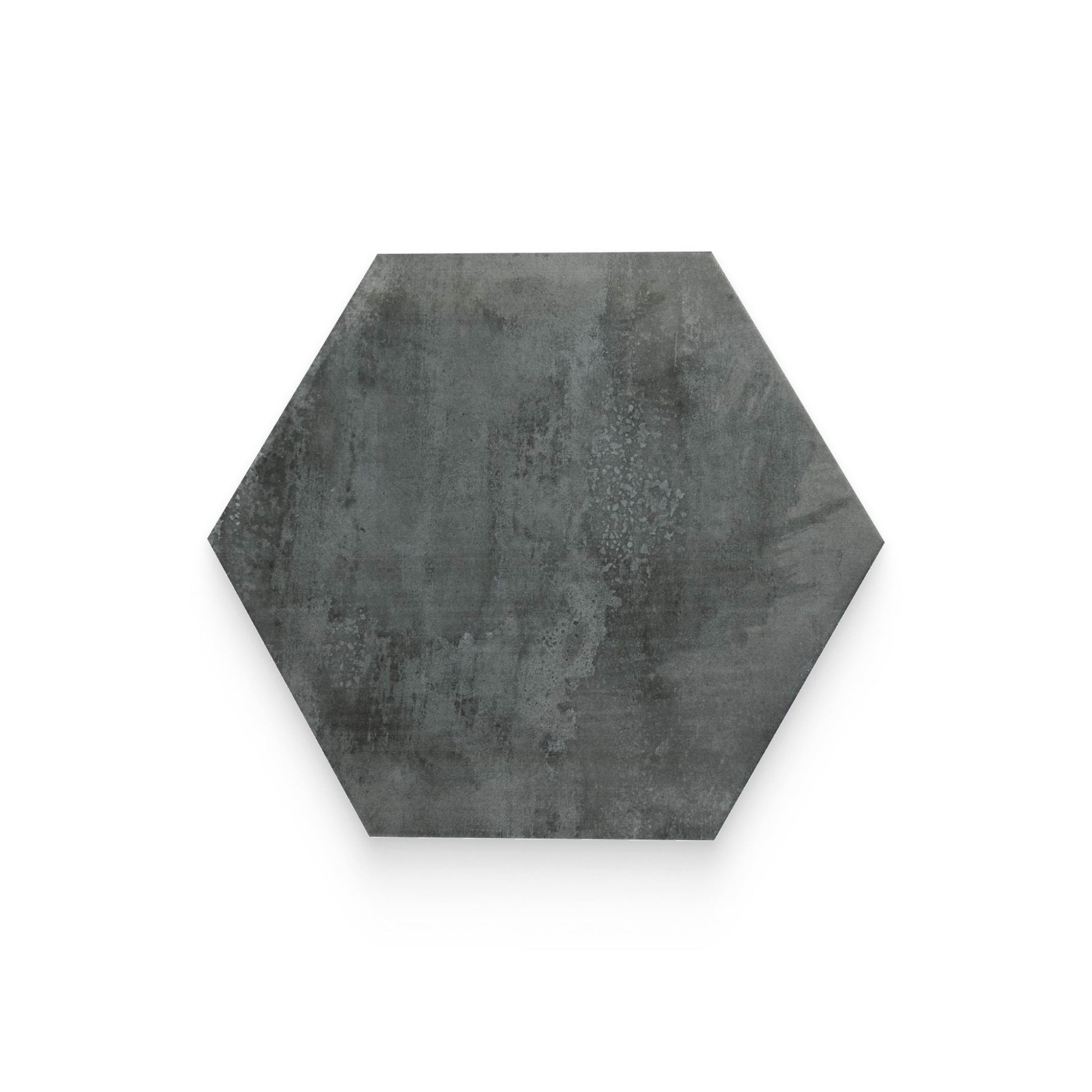 Studio 11.5x10 Charcoal Matte Hexagon Tile