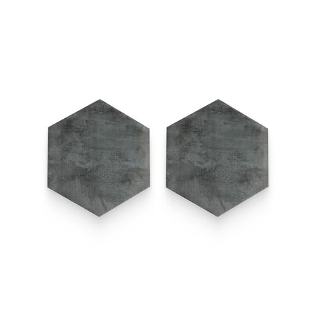Studio 11.5x10 Charcoal Matte Hexagon Tile