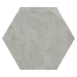 Studio 11.5x10 Silver Matte Hexagon Tile
