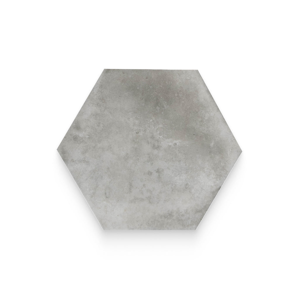 Studio 11.5x10 Silver Matte Hexagon Tile