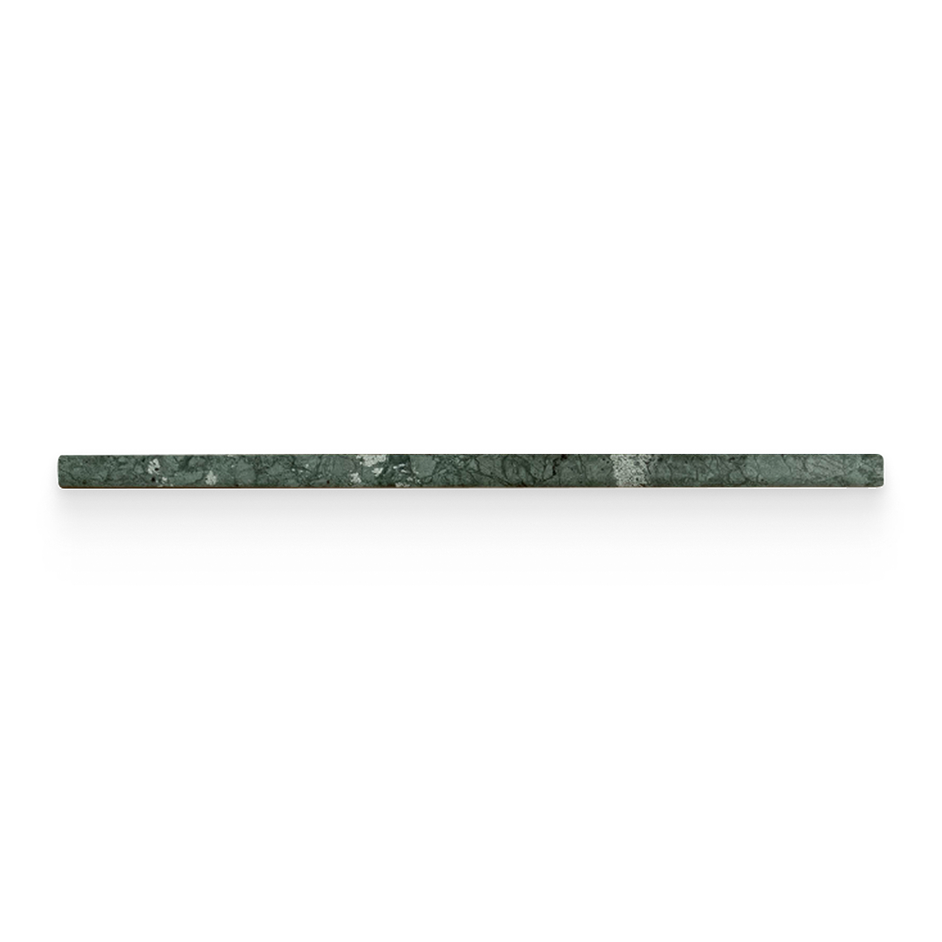 0.5x12 Verde Reale Polished Pencil Trim – Stone Products Unlimited