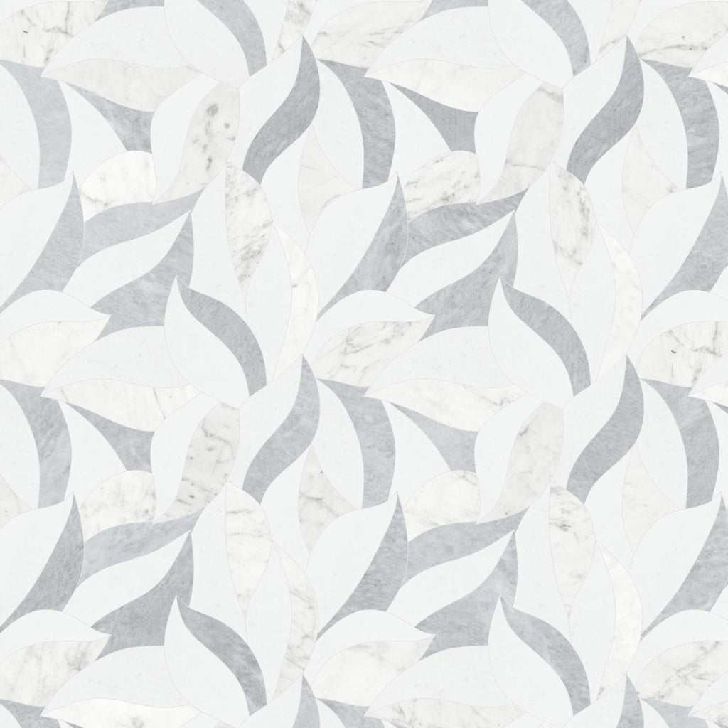 Verdant Dove Honed Mosaic
